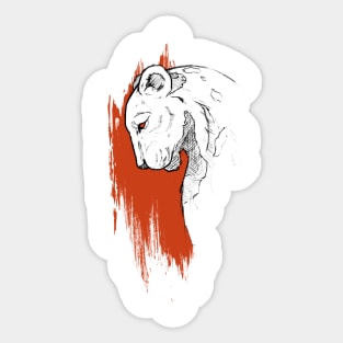 Lioness Sticker